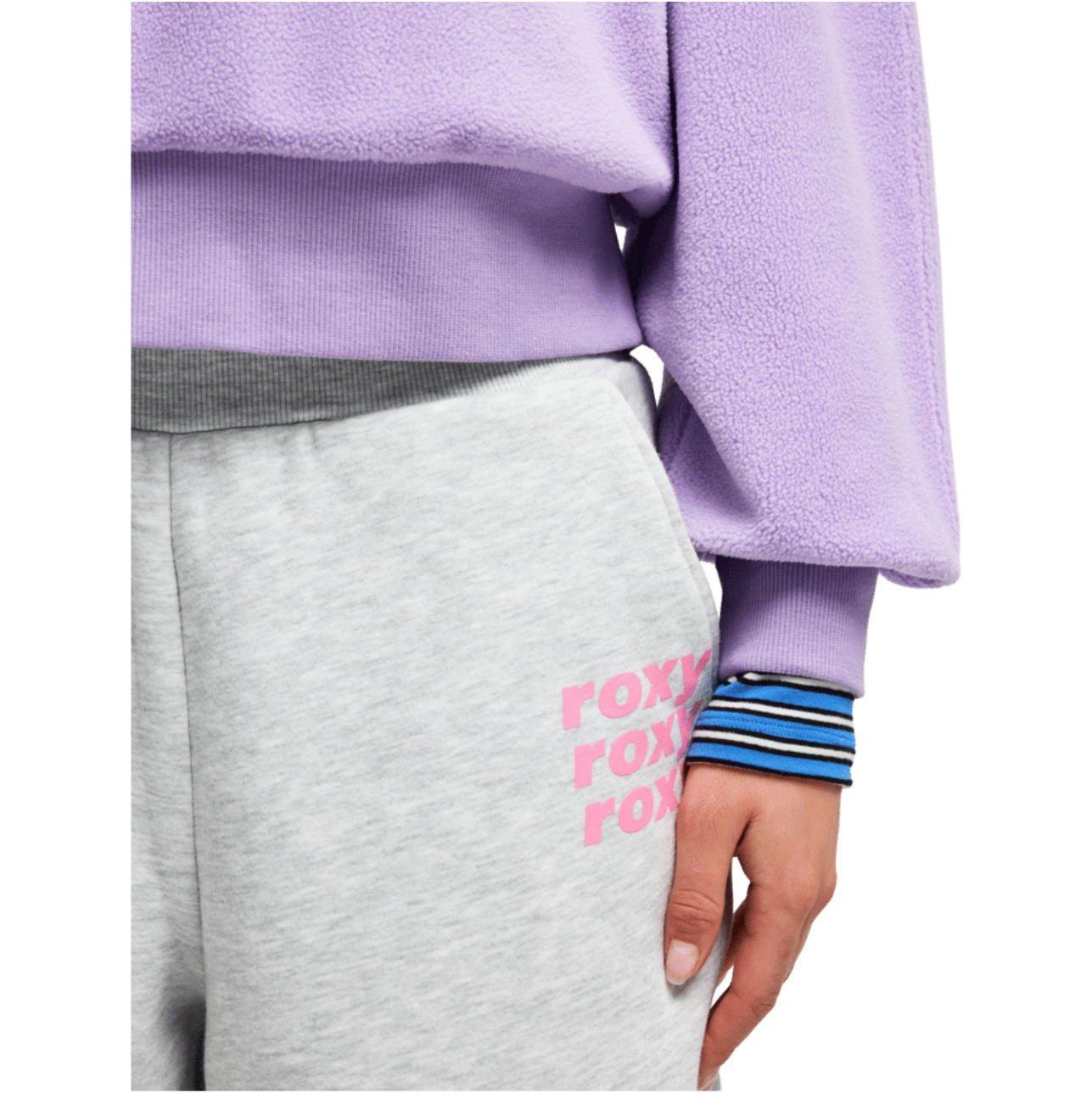 2026 Roxy Womens Chill Story Sherpa Fleece ERJPF03248 - Viola